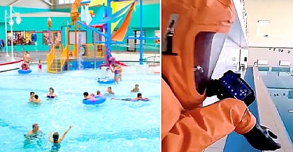 Decenas de niños ingresan al hospital en estado grave tras nadar en una piscina contaminada