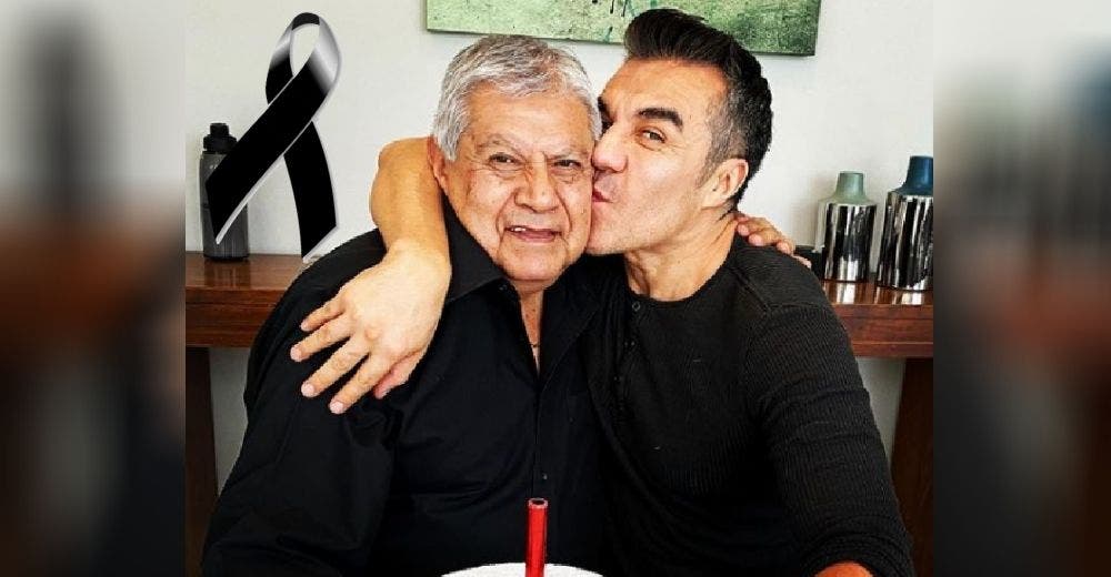 El actor Adrián Uribe emociona a sus seguidores anunciando la trágica pérdida de su padre