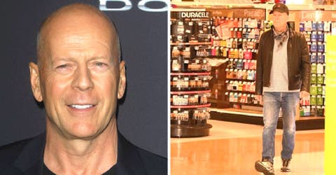 Bruce Willis fue expulsado de una farmacia escandalizando a sus seguidores