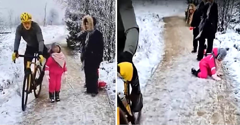 Buscan al ciclista que arrolló a una niña y huyó negándose a disculparse con ella