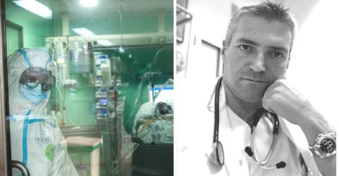 Acusan a un médico por causar la muerte de 2 pacientes con COVID-19 «para liberar las camas»