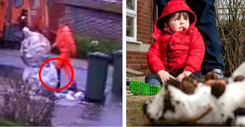 Despiden al recolector de basura que deja desconsolado al niño que miraba por la ventana