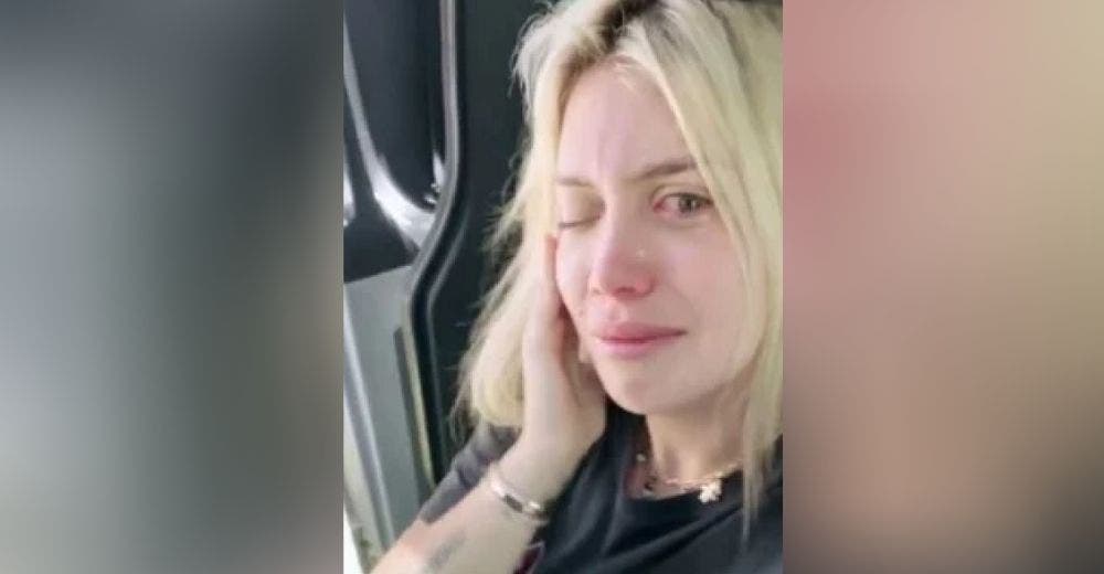 La famosa presentadora Wanda Nara se deshace en lágrimas al tener que despedirse de su familia La famosa presentadora Wanda Nara se deshace en lágrimas al tener que despedirse de su familia