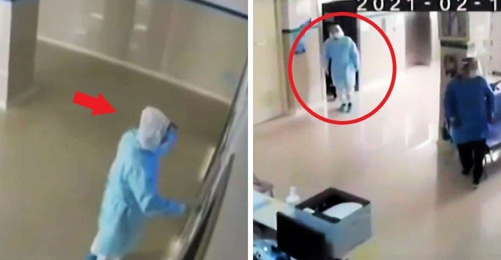 Un policía se disfraza de médico para ver a su padre con COVID-19 y lo encuentra sin vida Un policía se disfraza de médico para ver a su padre con COVID-19 y lo encuentra sin vida