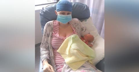 Rechaza la quimioterapia para dar a luz a su tercer hijo aunque le quede muy poco tiempo de vida