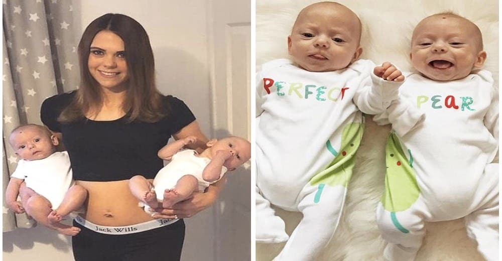 Sus gemelos idénticos se gestaron en sacos separados y nacieron en días distintos Sus gemelos idénticos se gestaron en sacos separados y nacieron en días distintos