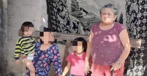 Una abuelita a cargo de sus 7 nietos suplica ayuda para alimentarlos y protegerlos