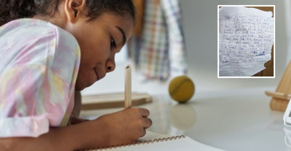 «Sé que no tienes dinero» – Una niña de 6 años consuela a su papá en su cumpleaños «Sé que no tienes dinero» – Una niña de 6 años consuela a su papá en su cumpleaños