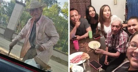 Adoptan al abuelito de más de 100 años al que sus 11 hijos echaron a la calle