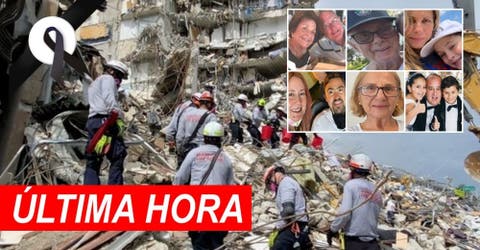 Identifican a 8 de las 9 víctimas mortales rescatadas entre los escombros del edificio
