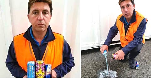 «No tenía idea del daño que hacen» – Tomar 12 bebidas energéticas al día le causa un infarto