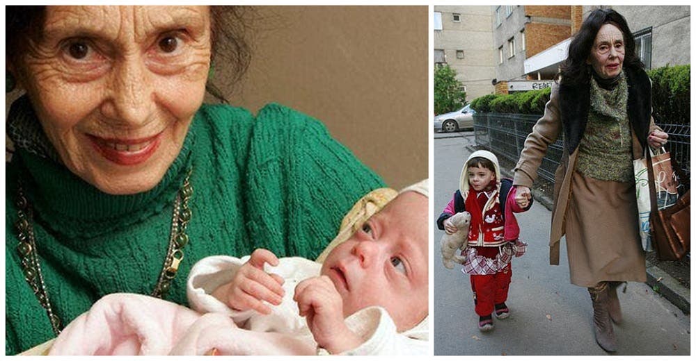 La mujer que soportó duras críticas por dar a luz a los 66 años, rompe su silencio –»Es inmoral»