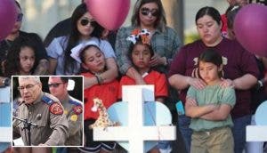 Identifican al jefe de la Policía que se equivocó al impedir que salvaran a los niños de Texas