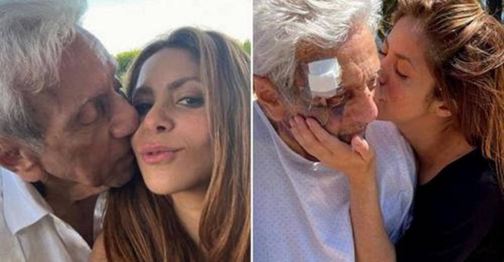 El fuerte vínculo que une a Shakira con su anciano padre, aunque ya no la puede reconocer