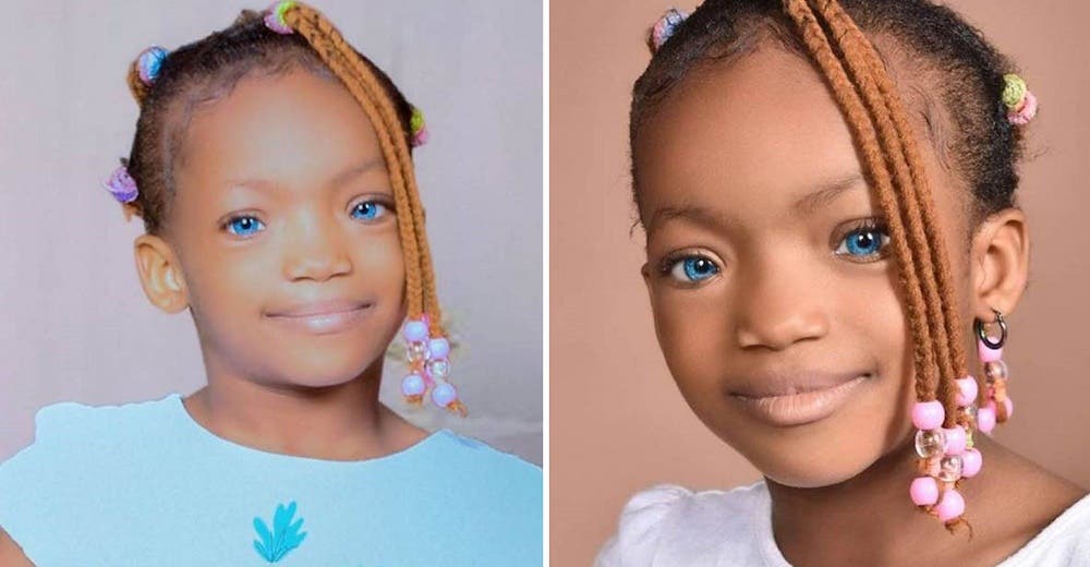 Orgullosa madre presume los impactantes ojos azules de su hija y se hace viral Orgullosa madre presume los impactantes ojos azules de su hija y se hace viral