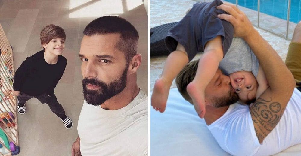 Ricky Martin revela la personalidad de sus 4 hermosos hijos y confiesa que quiere tener más