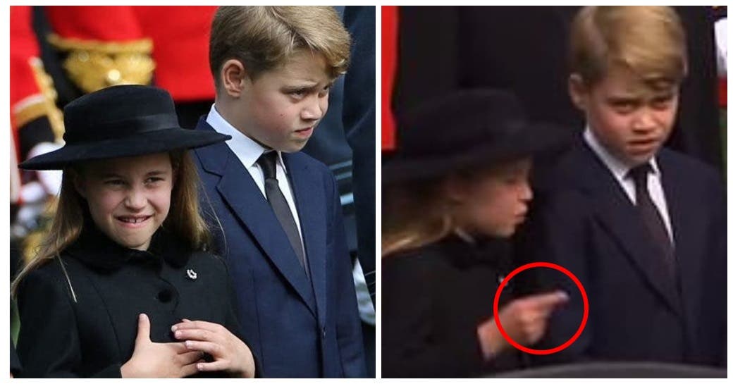 El adorable gesto de la princesa Charlotte en el funeral predeciría el futuro de la dinastía