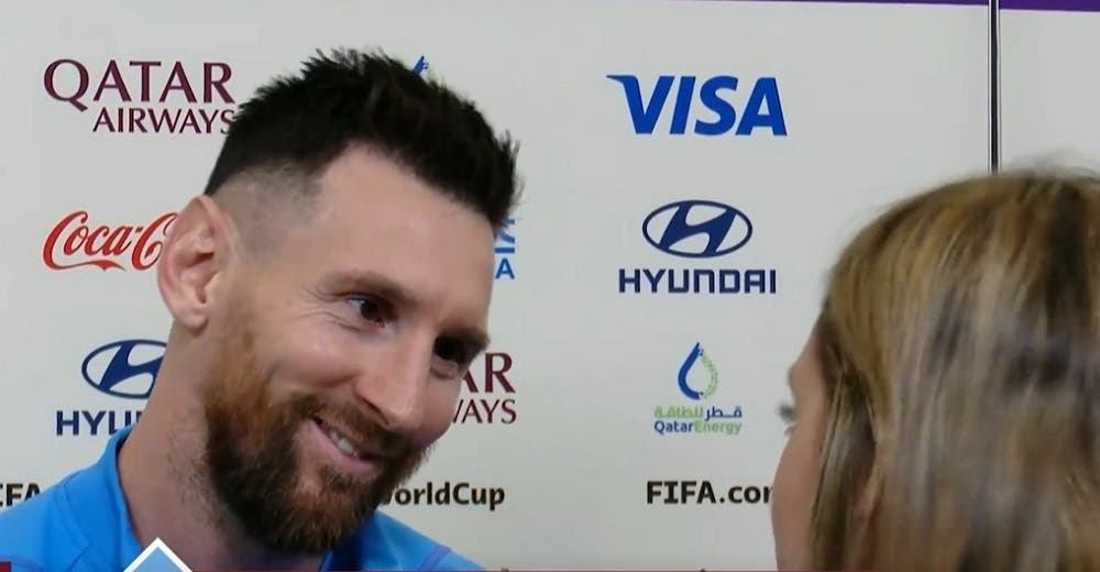 Periodista se arma de valor para hablarle a la cara a Messi y su discurso se hace viral