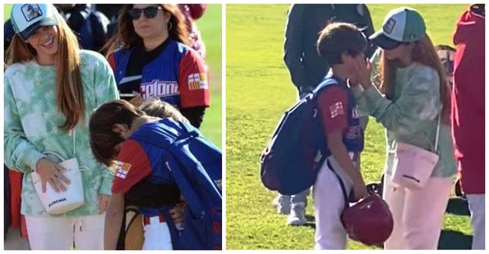 La tristeza del hijo mayor de Shak en su más dura despedida La tristeza del hijo mayor de Shak en su más dura despedida