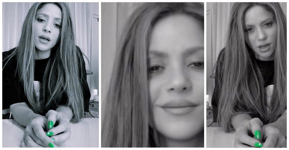 Con ojos llorosos pero con fortaleza, la cantante colombiana levanta la voz y conmueve a todos Con ojos llorosos pero con fortaleza, la cantante colombiana levanta la voz y conmueve a todos