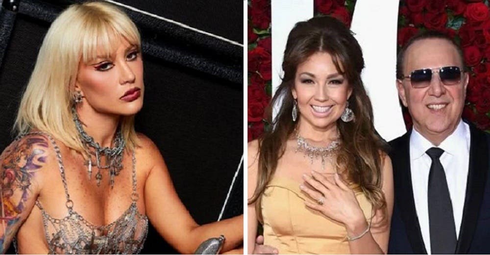 Leslie Shaw responde a Thalía tras destaparse la supuesta infidelidad de Tommy Mottola con ella