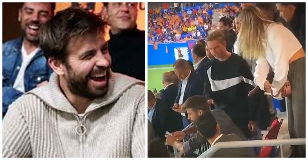 «Gracias, Clara por quitarle este patán a Shak»: Piqué y su gesto con la novia de un futbolista