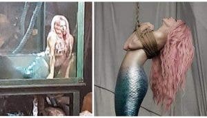 Filtran escenas del nuevo videoclip de Shak: renace como sensual sirena y hay beso apasionado