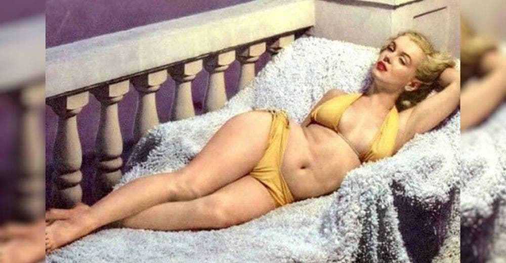 Marilyn Monroe tenía estrías, abdomen y un cuerpo imperfecto, pero fue el mayor ícono de belleza