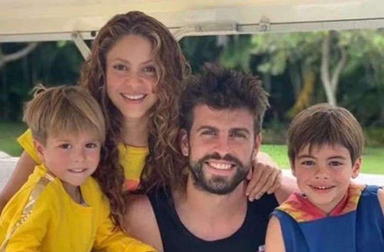 Shakira y su familia 