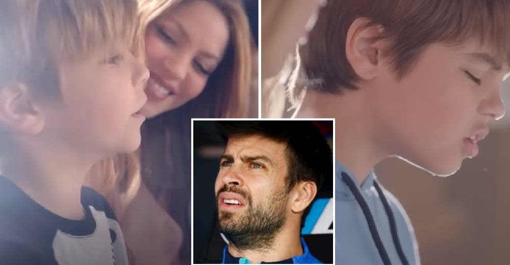 Milan y Sasha cantan «Acróstico» junto a Shakira en el nuevo videoclip y dejan pálido a Piqué