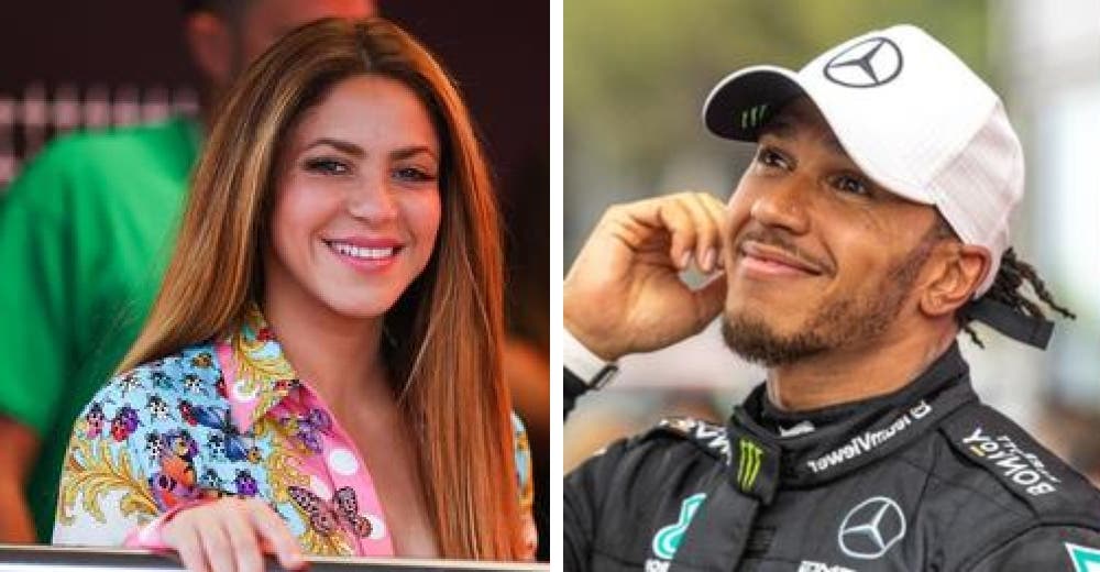 Shakira reaparece feliz junto a Lewis Hamilton, ¿confirman romance?